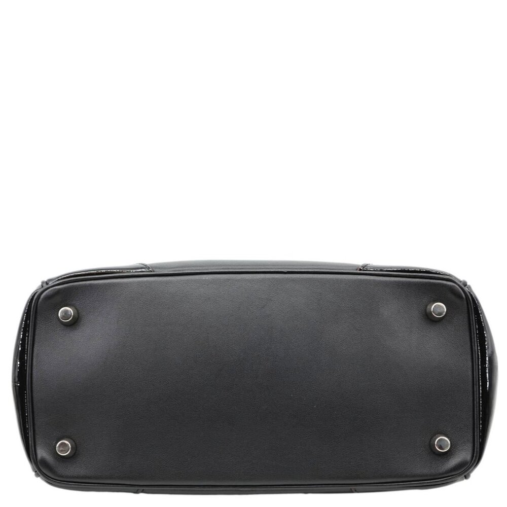 Christian Dior  Be Dior Flap Small Smooth Calfskin Leather Tote Bag Black - Picture 9 of 14